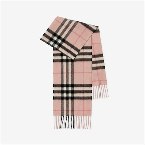 ash rose burberry|Check Cashmere Scarf in Ash rose .